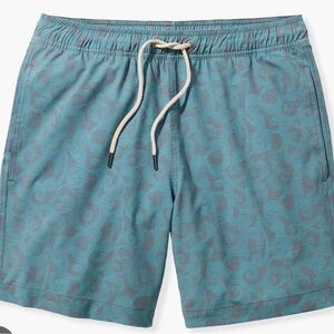 NWT Fair Harbor The Bayberry Trunk in size M. Color Seapine Tidal Wave